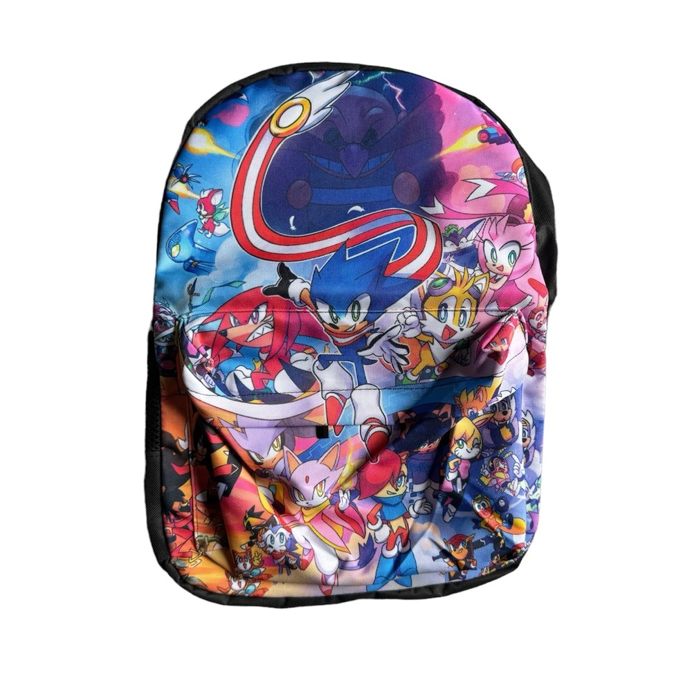 Sonic The Hedgehog Backpack For Kids